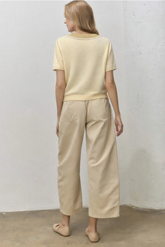 The Monroe Contrast Knit