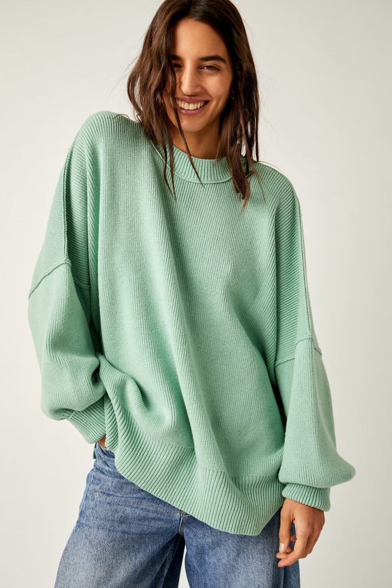 Easy Street Tunic- Pastel Jade