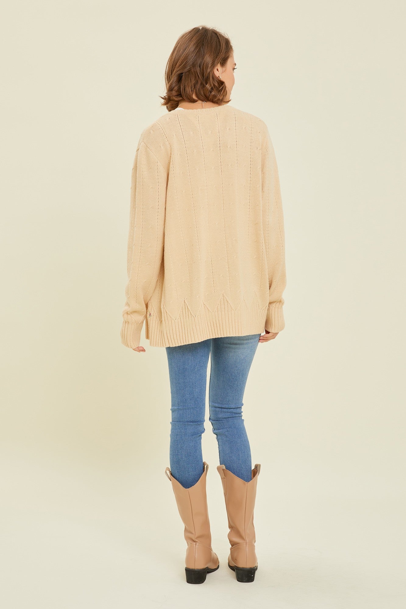 Floral Embroidered Cardigan