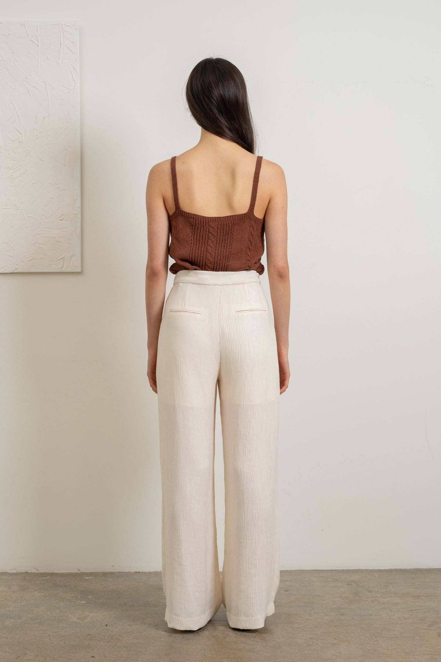 High Waisted Wide Leg Pants
