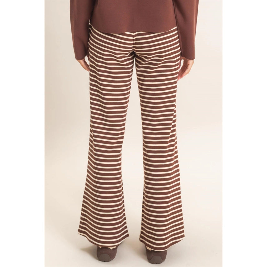 Low Rise Striped Pants