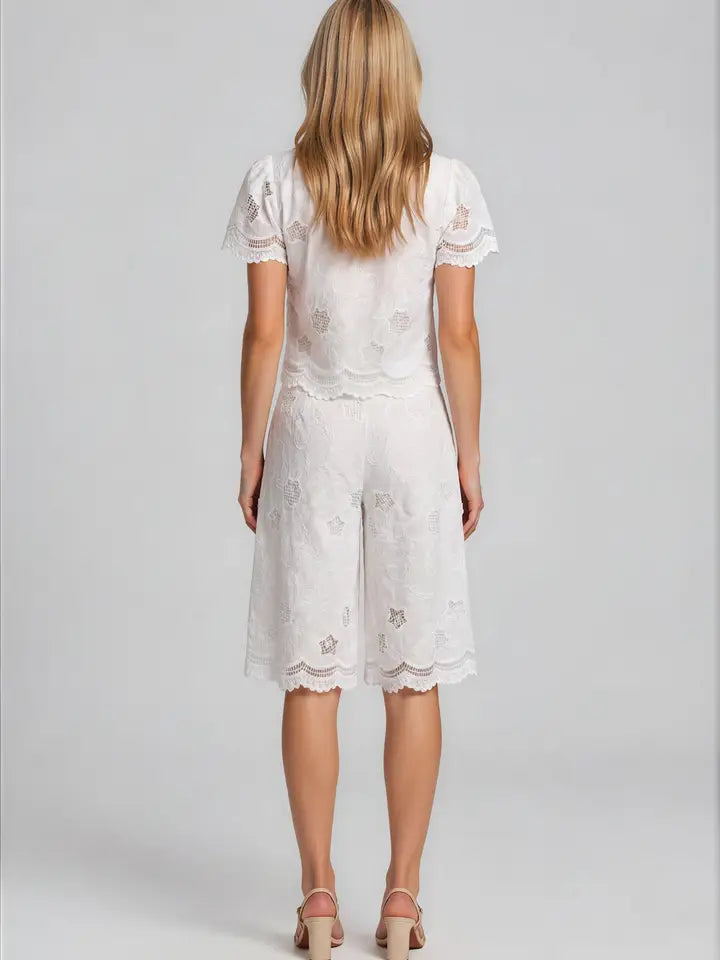 Flora Lace Top