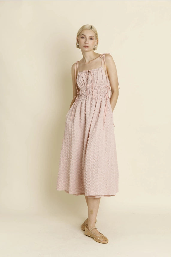 rosette midi dress Rosette Midi Dress - Chocolate