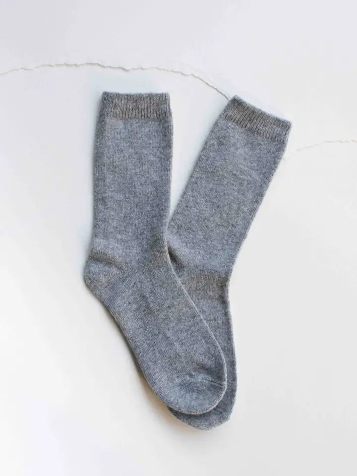 Bright Winter Wool Cashmere Blend Socks