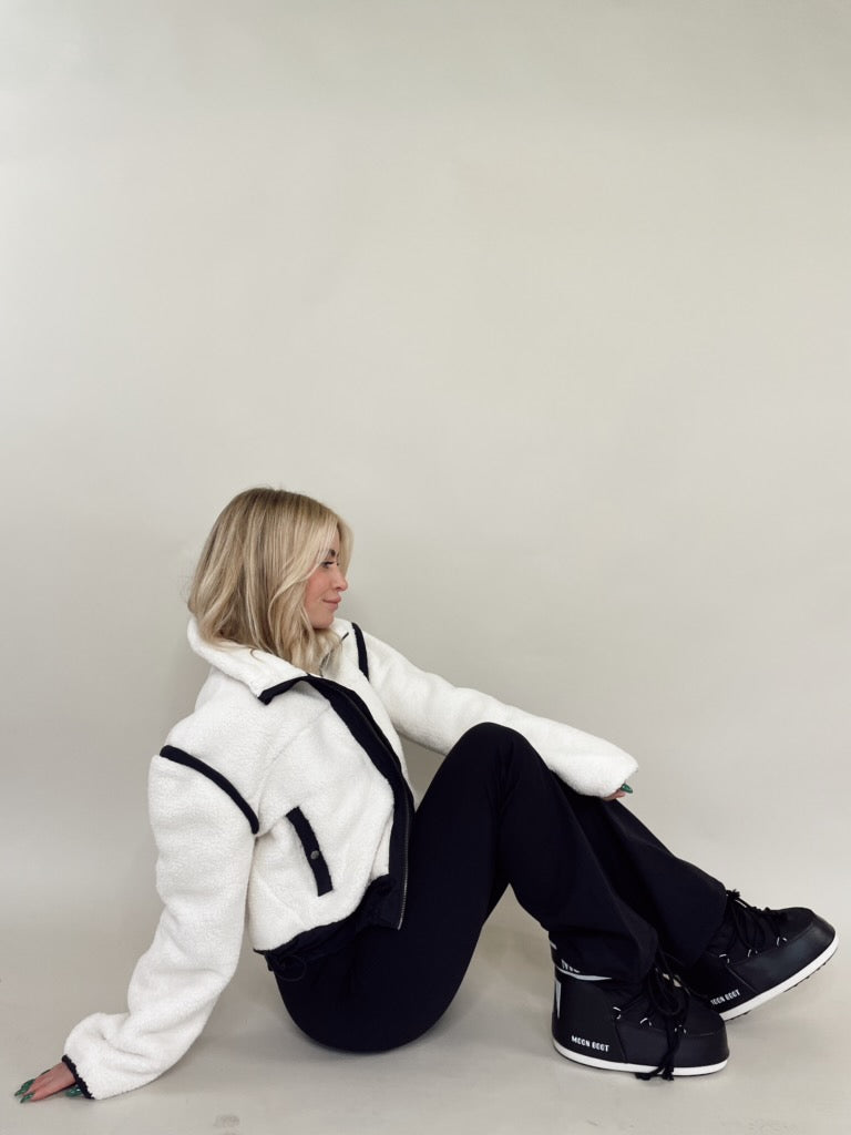 Alice Cross Back Flared Jumpsuit