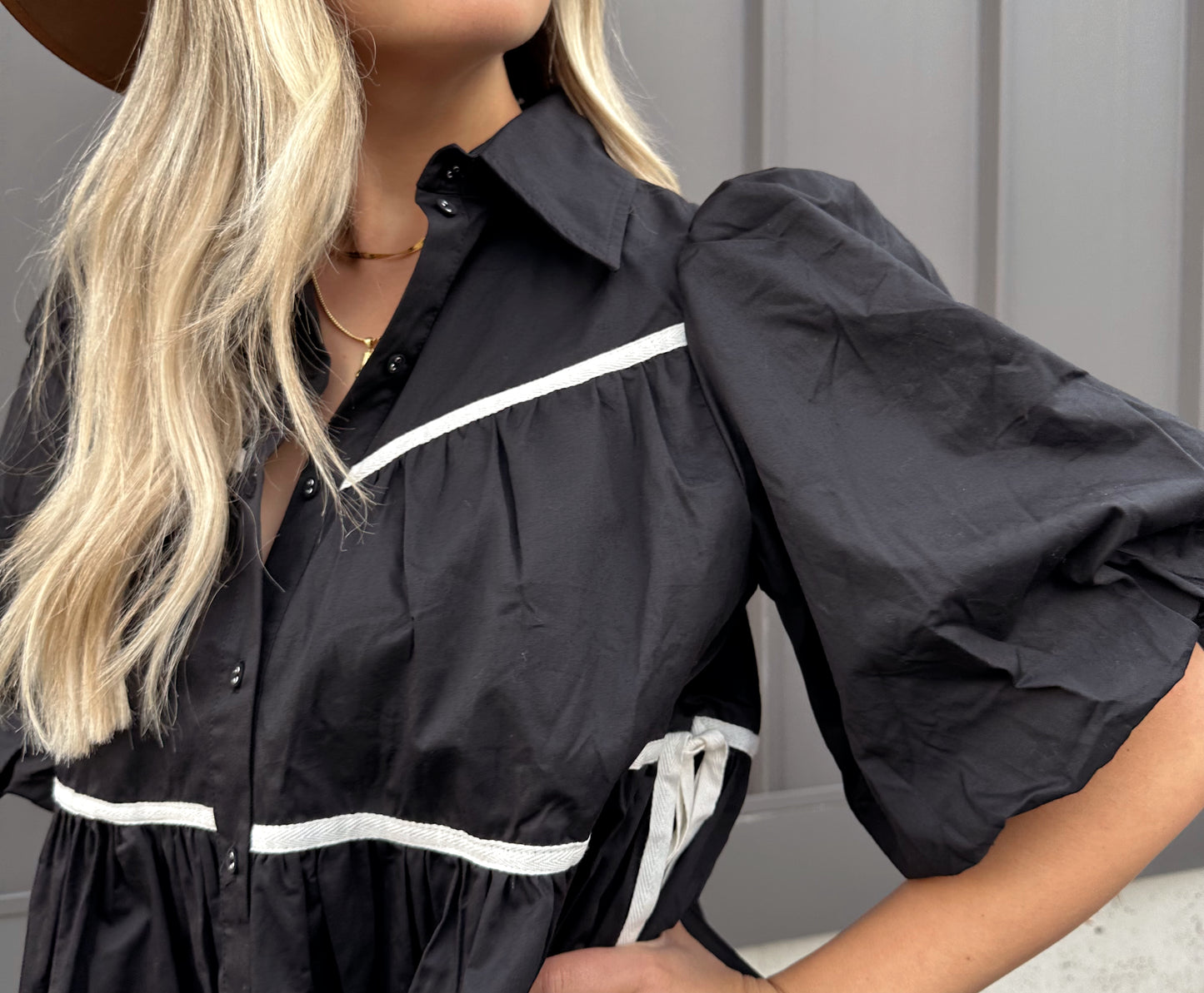 Sofie Poplin Dress