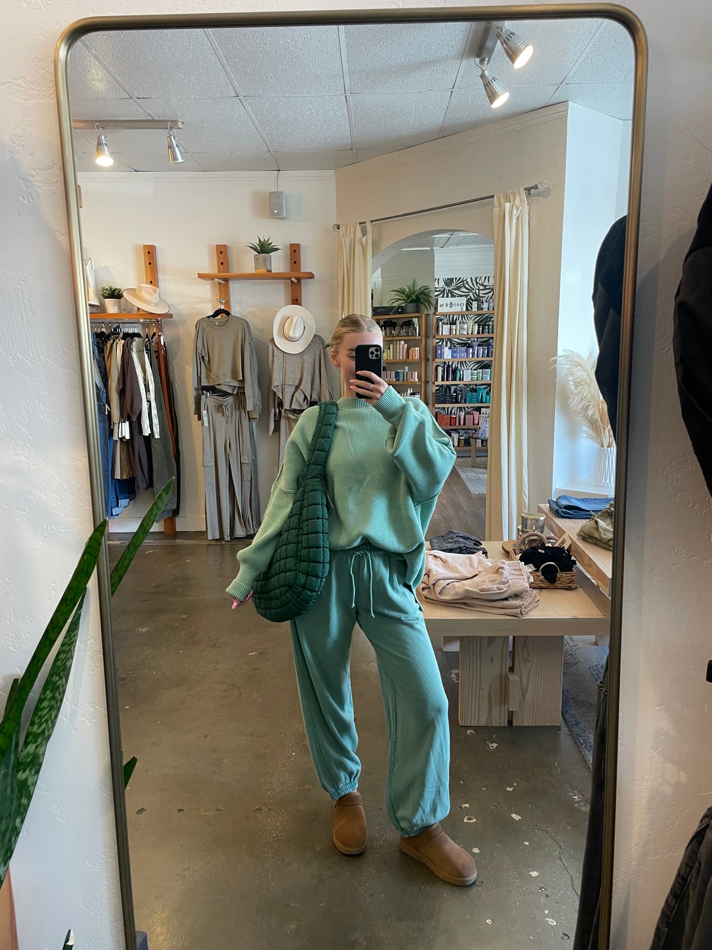 Easy Street Tunic- Pastel Jade