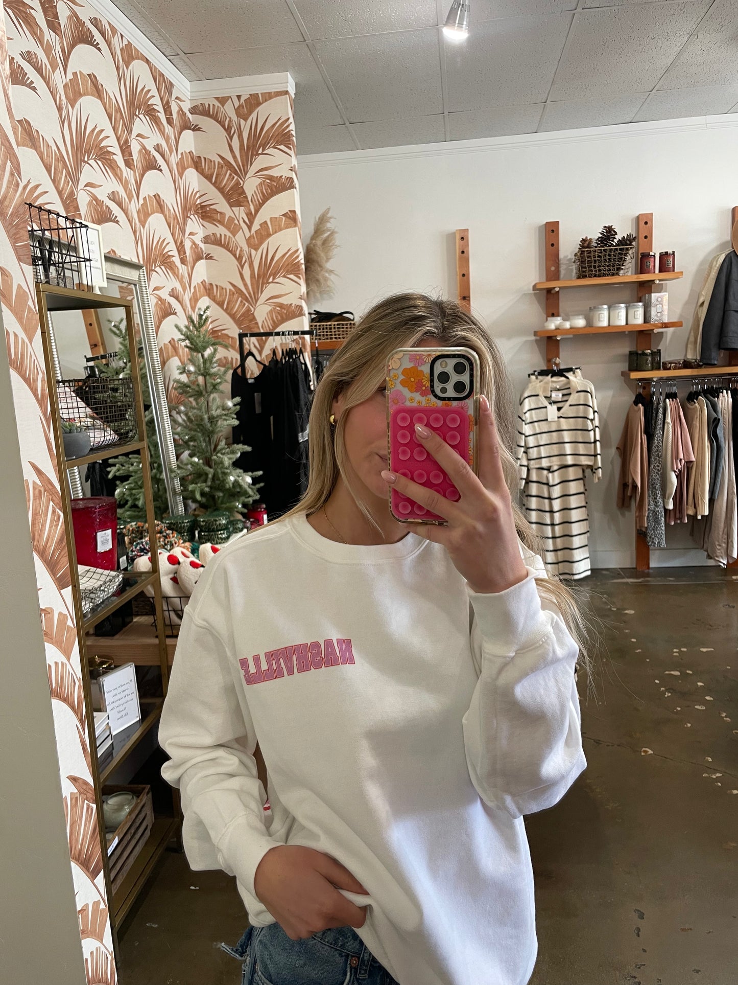 Nashville 82 Pink Pullover