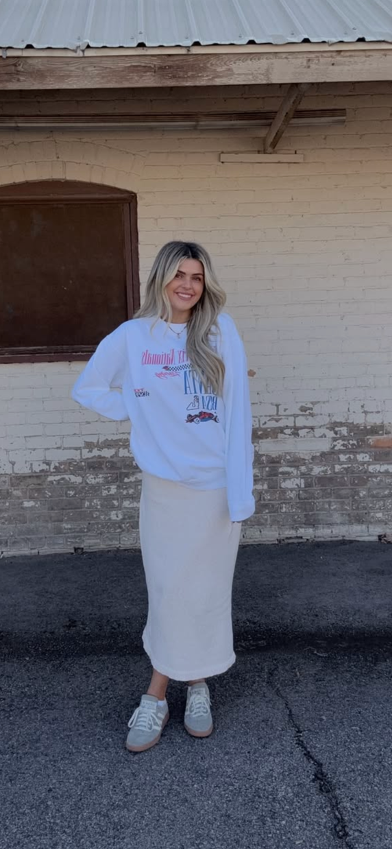 Race Car Graphic Pullover