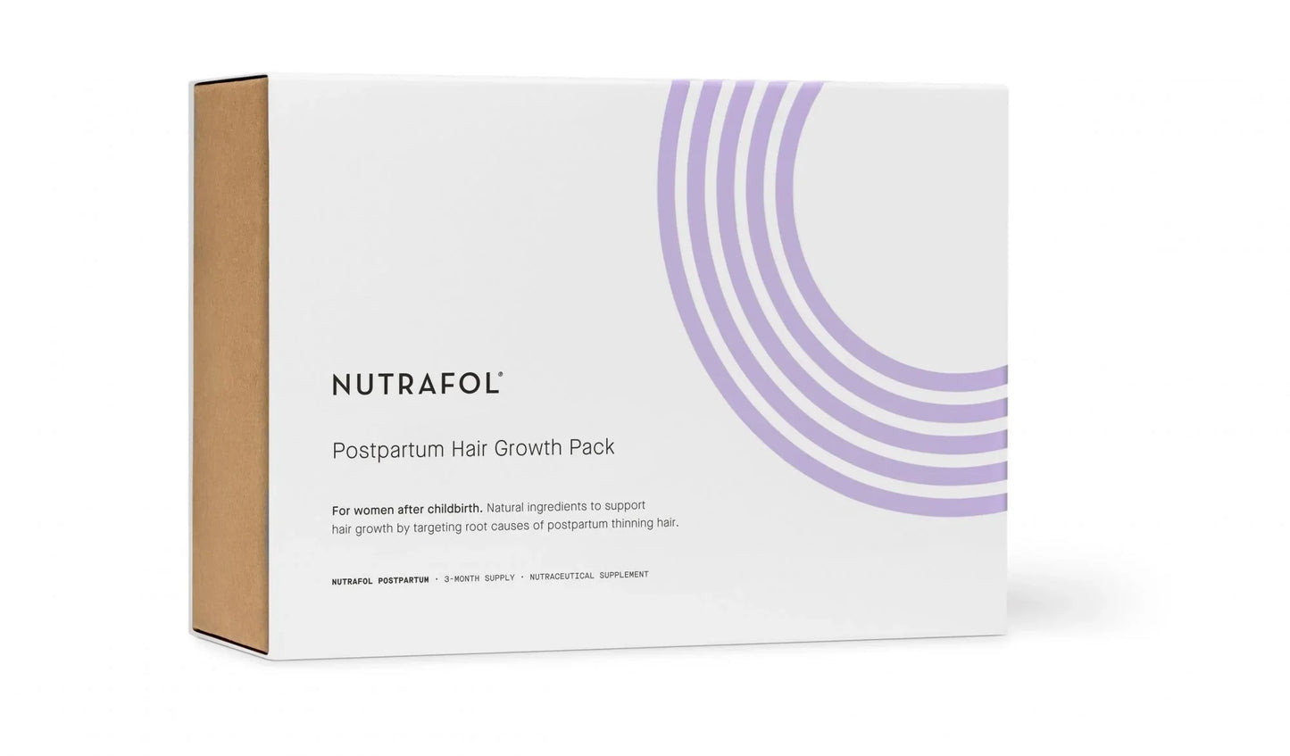 Nutrafol Women's Postpartum Hair Growth Pack