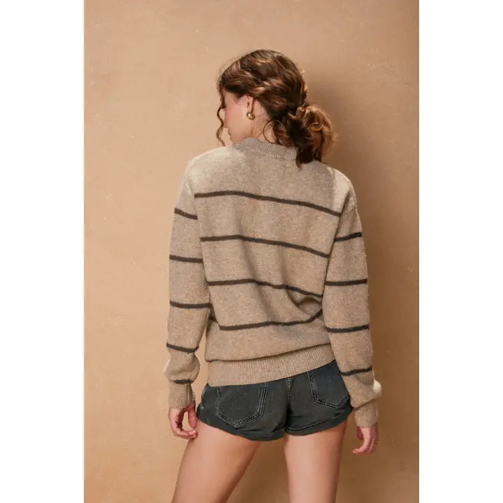 Striped Crewneck Sweater