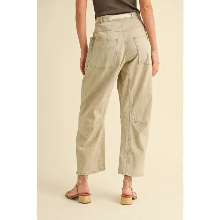 2 Tone Cotton Pants