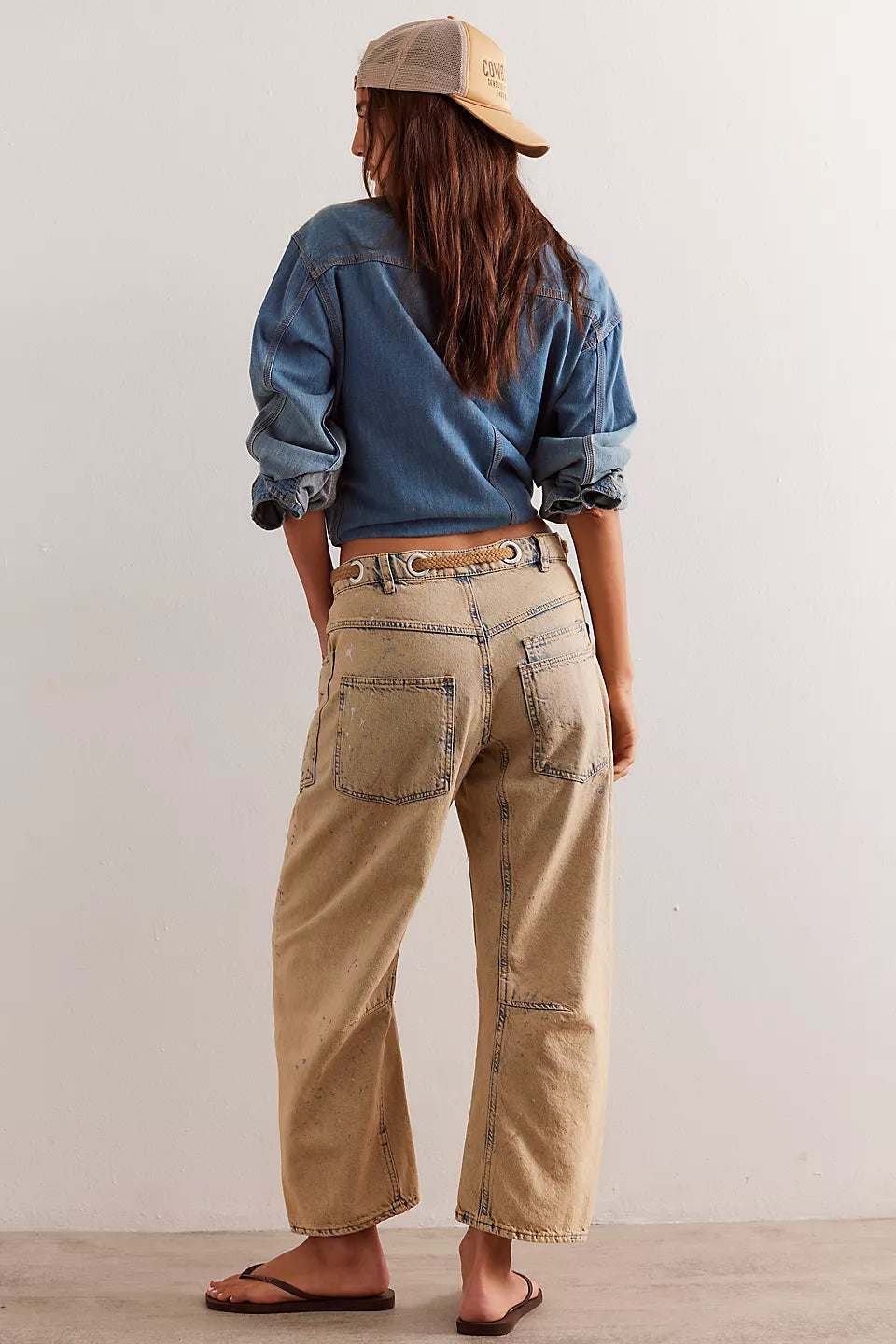 We The Free Moxie Pull-On Barrel Jeans