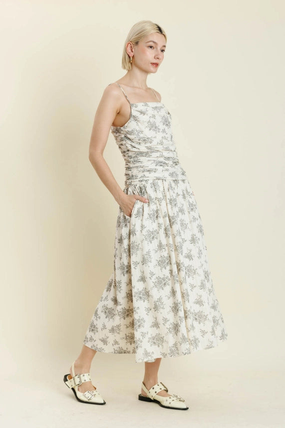The Kate Floral Midi