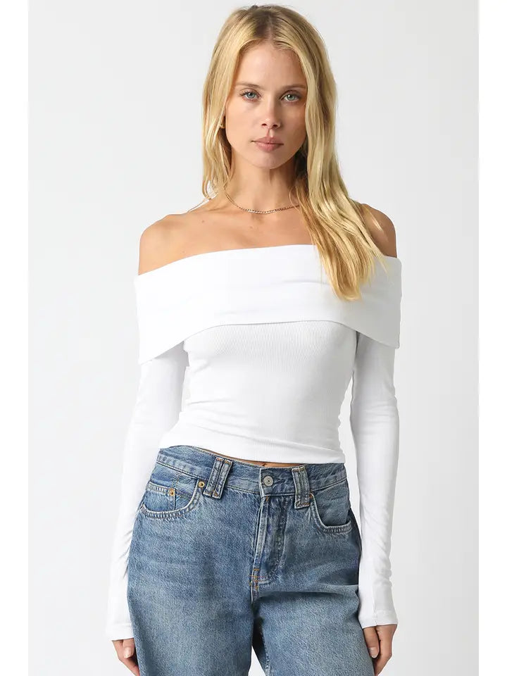 Rebecca Off Knit Top