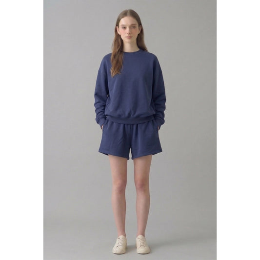 Pre Shrunk Cotton Terry Standard Crewneck Sweatshirt