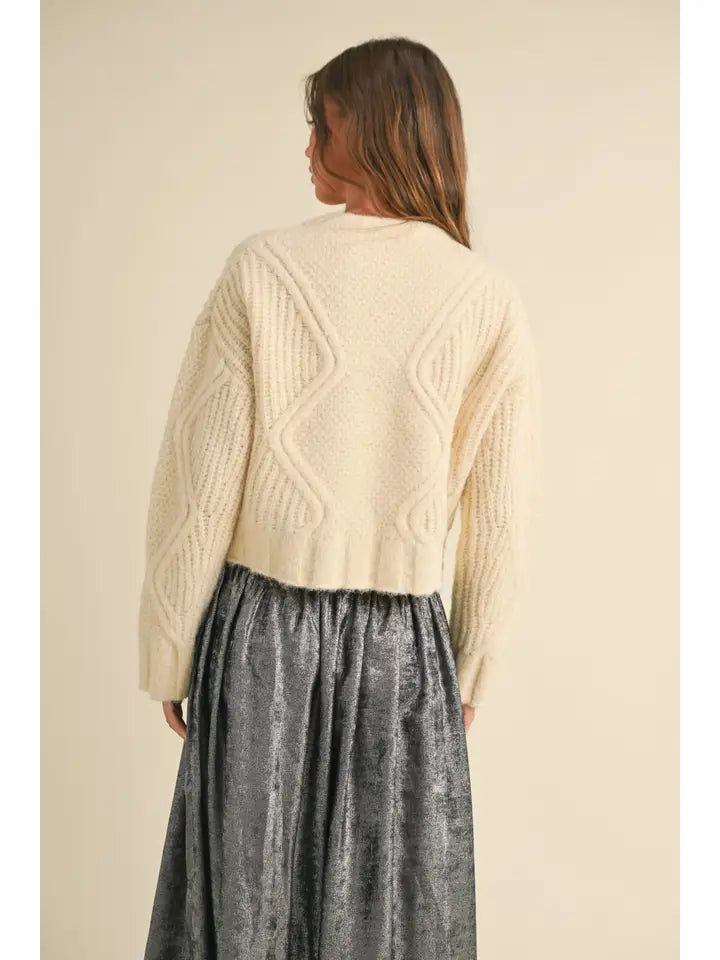 Cable Knitted Sweater