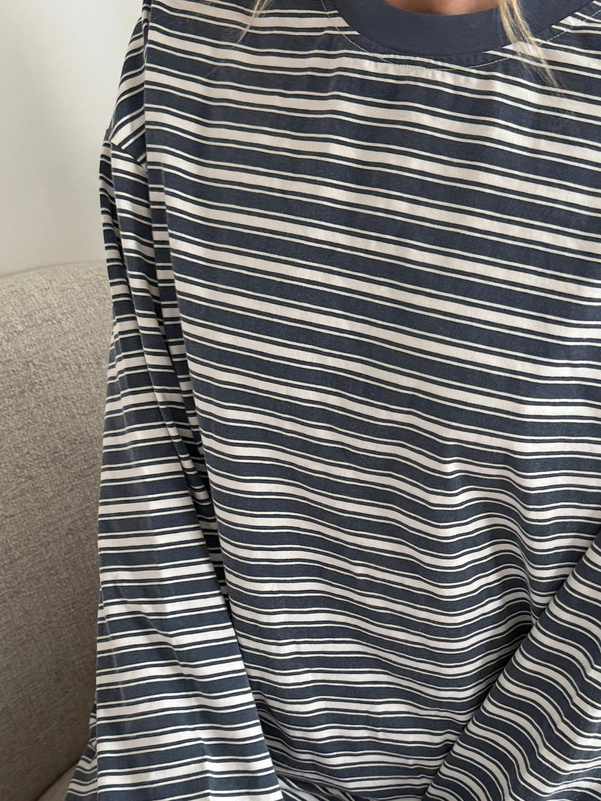 Billie Stripped Long Sleeve Top