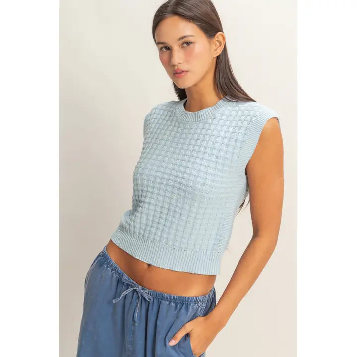 Brielle Sleeveless Knit Top