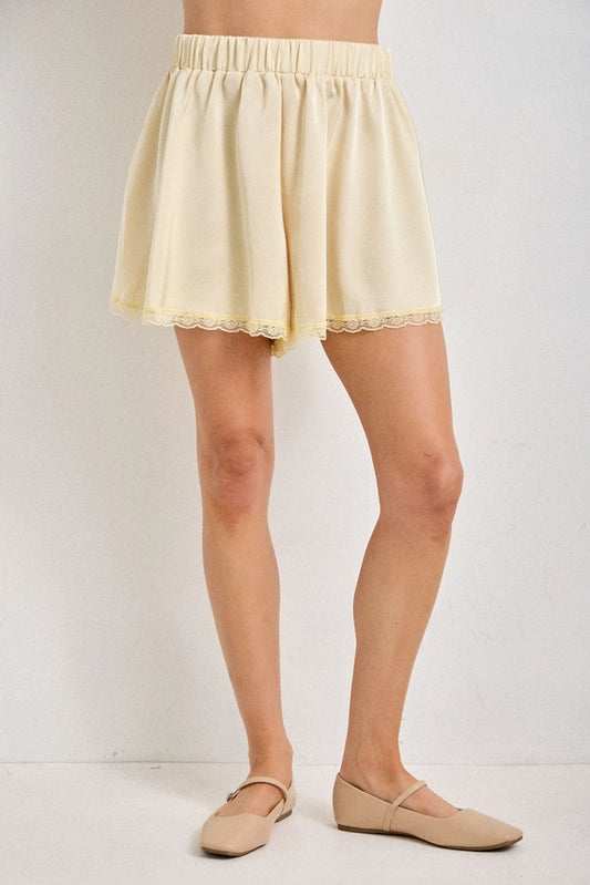 Lace Mini Skort
