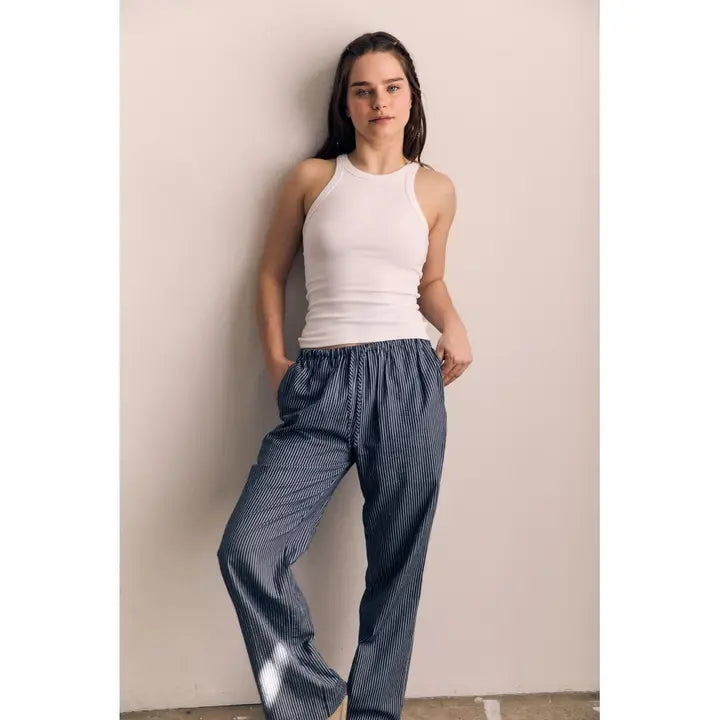Rib Mango Sleeveless Top