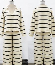 Oatmeal Stripe Set