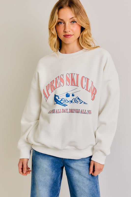 Apres Ski Club Oversized Sweatshirt