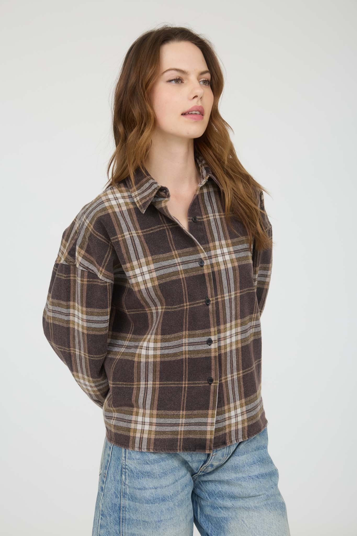 Plaid Button Down