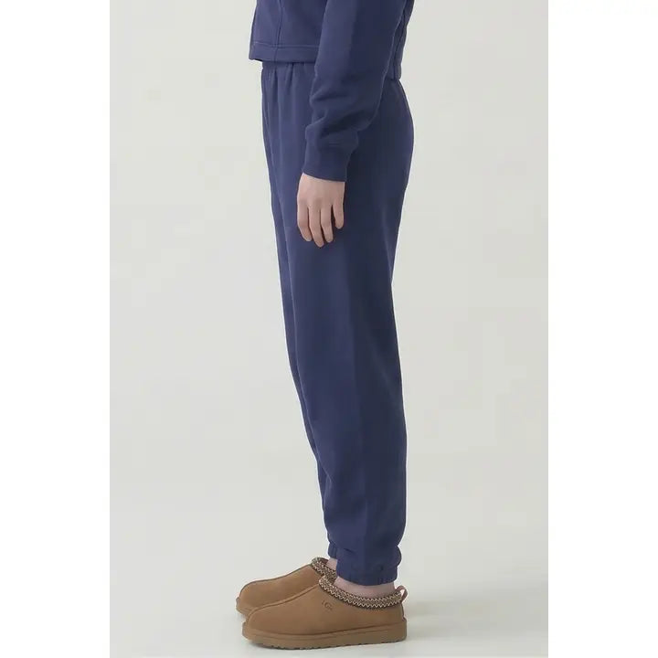 Pre Shrunk Cotton Terry Standard Fit Jogger Pants