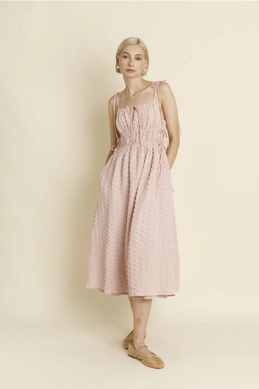 Rosette Midi Dress