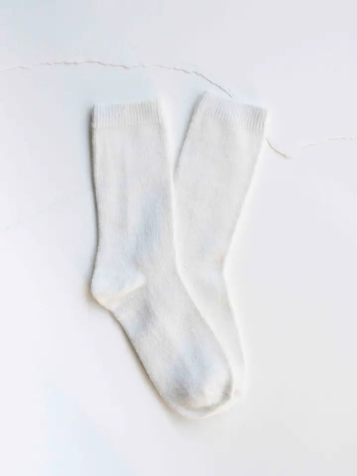 Bright Winter Wool Cashmere Blend Socks
