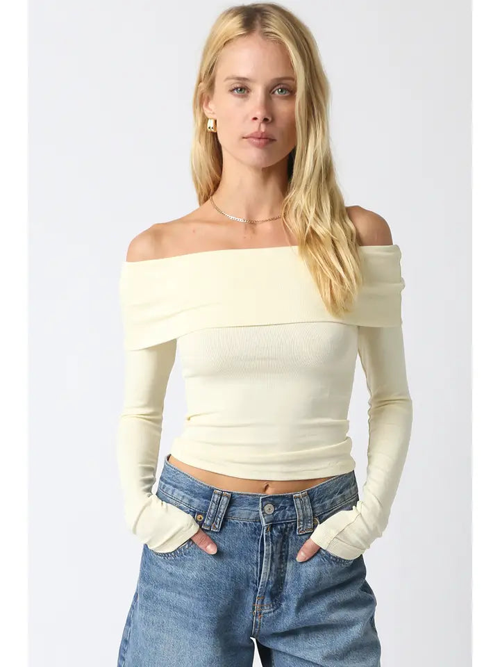 Rebecca Off Knit Top
