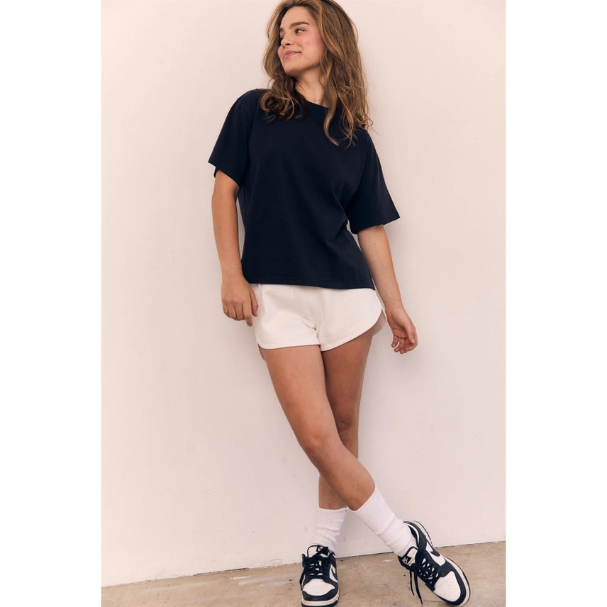 Mineral Washed Blank Cotton Tee