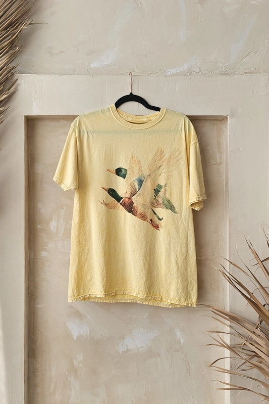 Vintage Duck Flight Graphic Tee