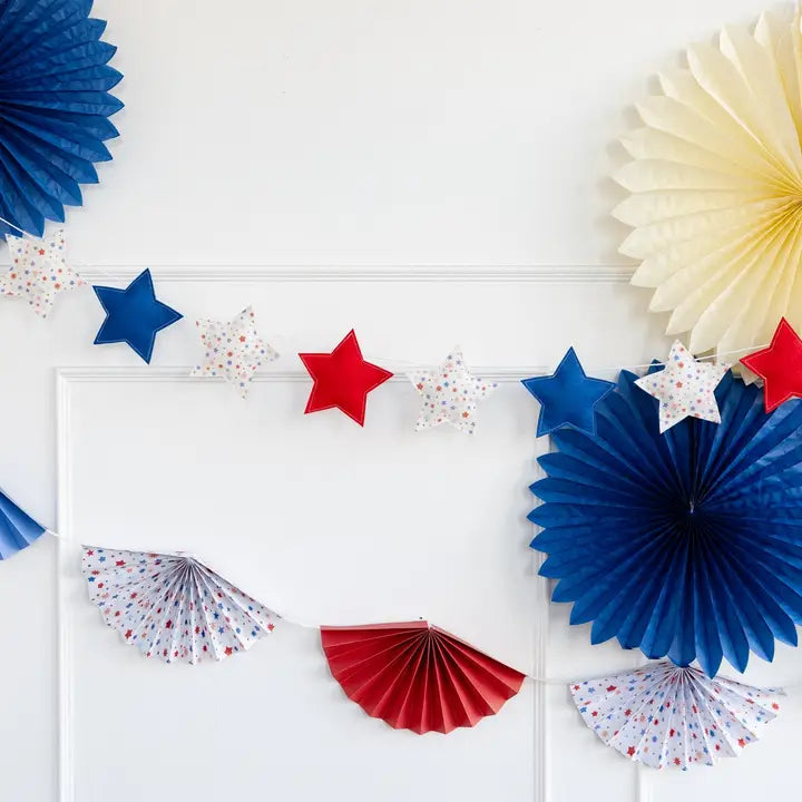 Puffy Felt Star Banner