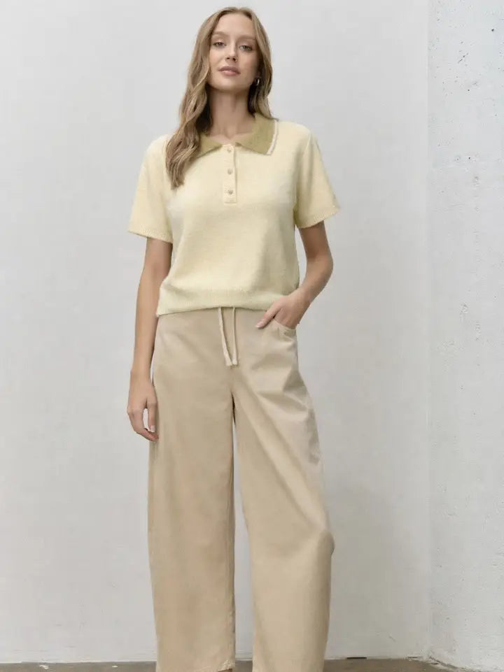 The Monroe Contrast Knit