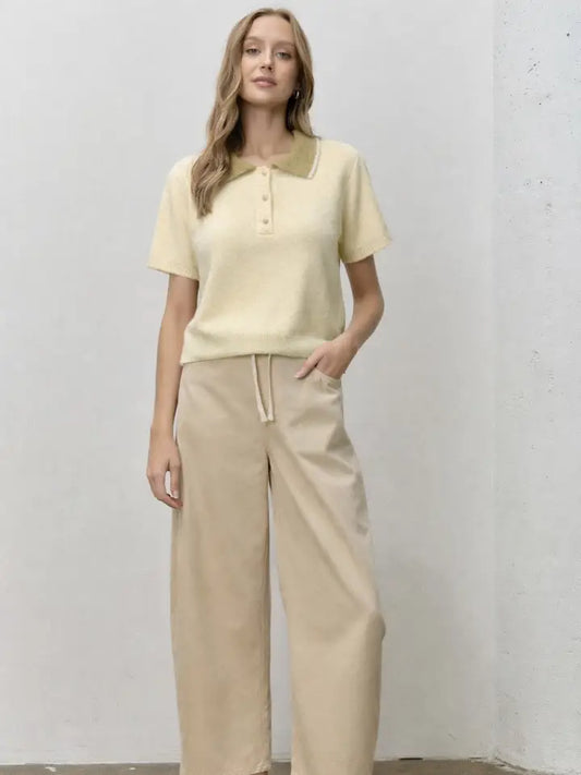 The Monroe Contrast Knit