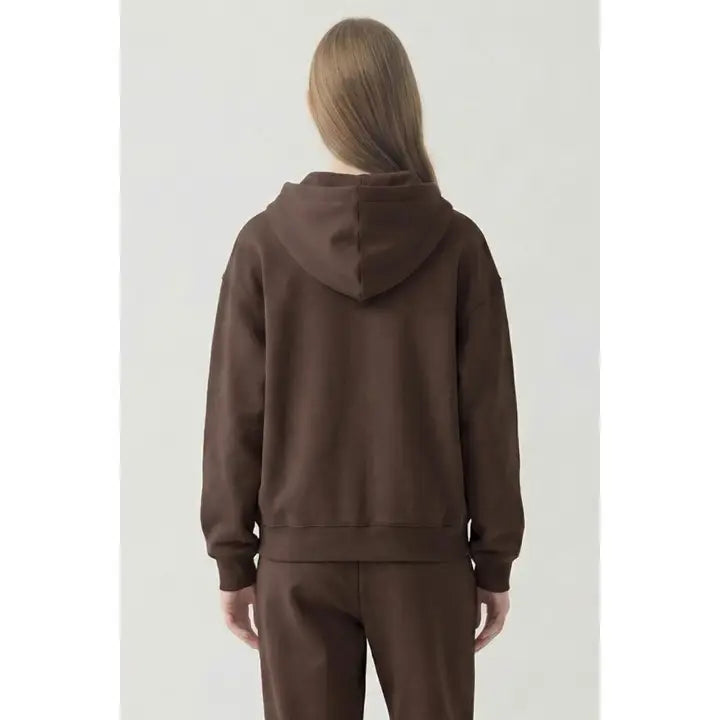Oversized Hood Zipup
