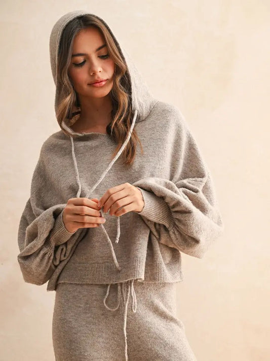 Oatmeal Hoodie Pullover
