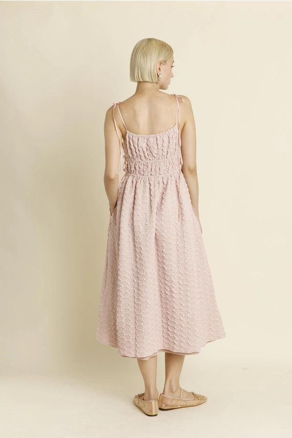 Rosette Midi Dress