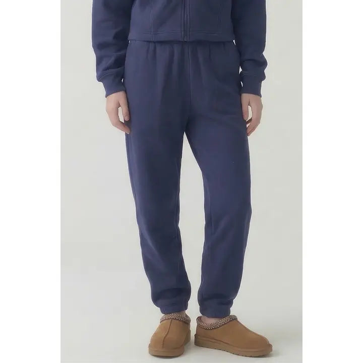 Pre Shrunk Cotton Terry Standard Fit Jogger Pants
