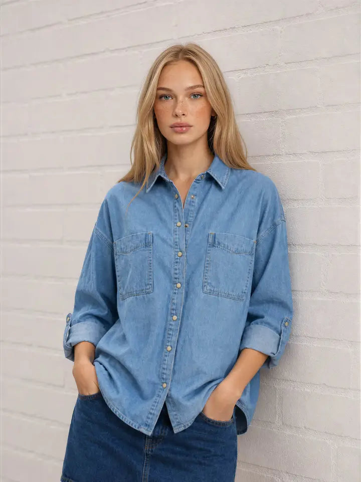 Denim Button up Shirt