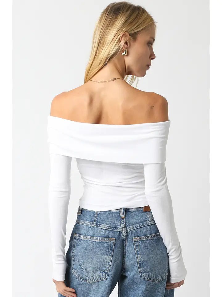 Rebecca Off Knit Top