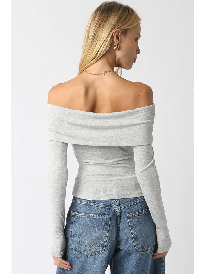 Rebecca Off Knit Top