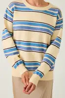 Long Sleeve Striped Sweater