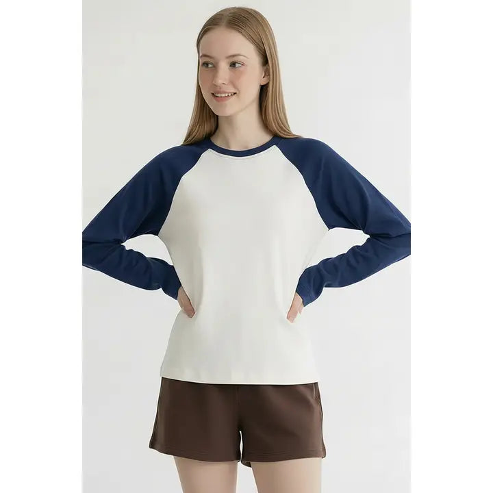 Long Sleeve Baseball Tee