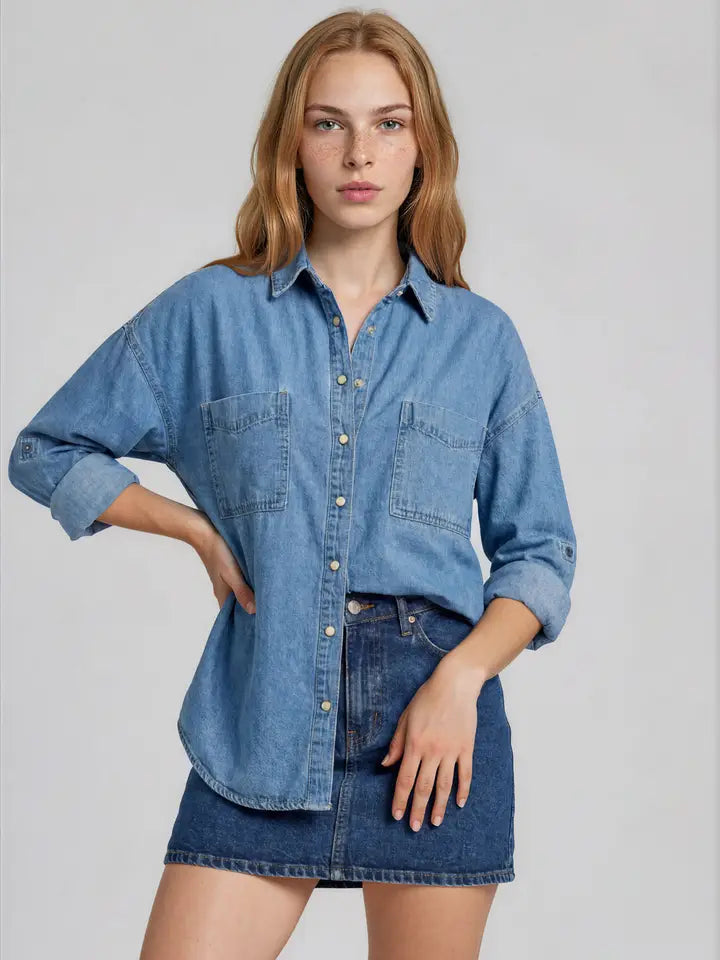 Denim Button up Shirt