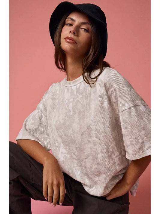 Camo Ribbed shirt