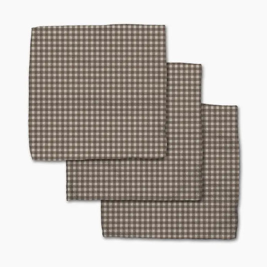 Whidbey Check Dishcloth Set