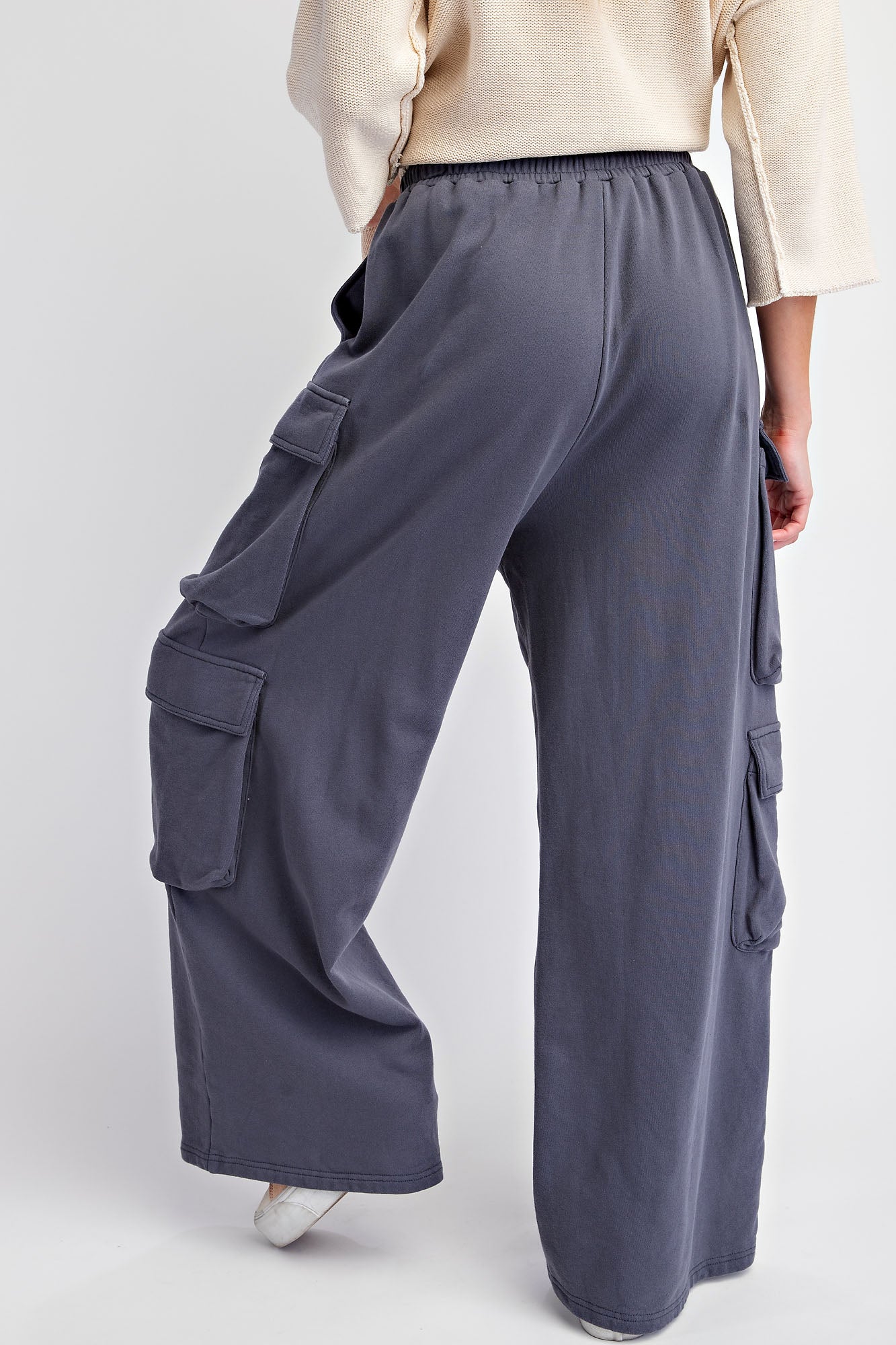 Bubble Denim Pocket Pants